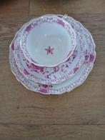 Meissen - Ontbijtservies (18) - 6 theekopjes trio - Zacht