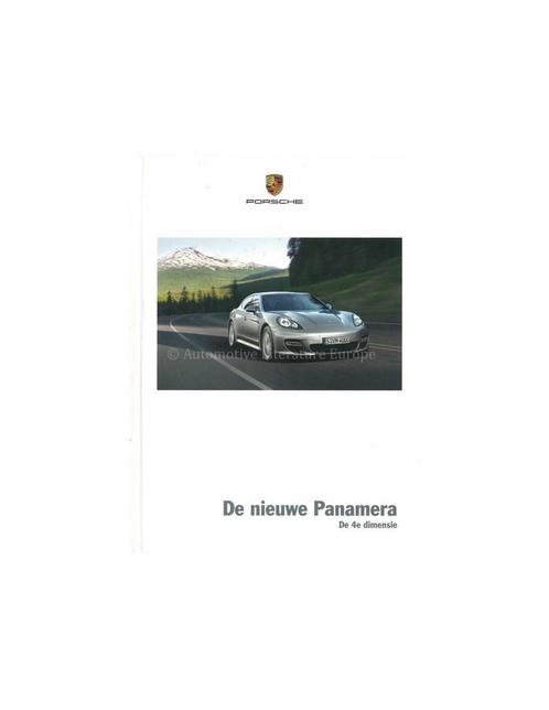2009 PORSCHE PANAMERA HARDCOVER BROCHURE NEDERLANDS, Livres, Autos | Brochures & Magazines, Enlèvement ou Envoi