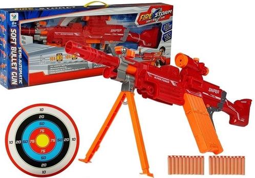 Foam Bullet Rifle Sniper - Batterijen | Retour Deal | 40%..., Kinderen en Baby's, Speelgoed | Overig, Jongen of Meisje, Nieuw