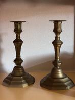 Kaarsenhouder - Messing - Set kandelaars van messing -, Antiek en Kunst