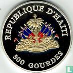 Haïti 500 gourdes 1999 (PROOF) Millennium, Verzenden, Losse munt, Goud