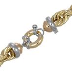 Halsketting - 18 karaat Geel goud, Witgoud, Handtassen en Accessoires, Kettingen, Nieuw
