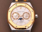 Audemars Piguet - Royal Oak Day Date Moonphase Gold/Steel -, Handtassen en Accessoires, Horloges | Heren, Nieuw