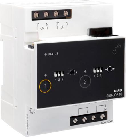 Niko Home Controle Dimactor Bus Systeem - 550-00340, Doe-het-zelf en Bouw, Elektriciteit en Kabels, Verzenden