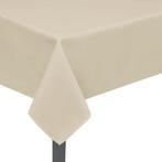 vidaXL Tafelkleden 5 stuks créme 170x130 cm, Tuin en Terras, Verzenden, Nieuw