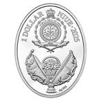 Niue. 1 Dollar 2025 $1 NZD Niue 16.81g Danish Palaces