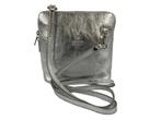 Silver Diamond Vera Pelle Italiaans leren schoudertasje (rit, Verzenden, Nieuw