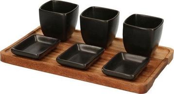 2dekans | Excellent Houseware Serveerplank met 3 beschikbaar voor biedingen
