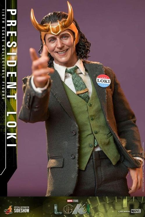Loki Action Figure 1/6 President Loki 31 cm, Verzamelen, Film en Tv, Ophalen of Verzenden