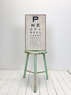 Vision test board - Medisch instrument - Papier, Textiel,, Antiek en Kunst
