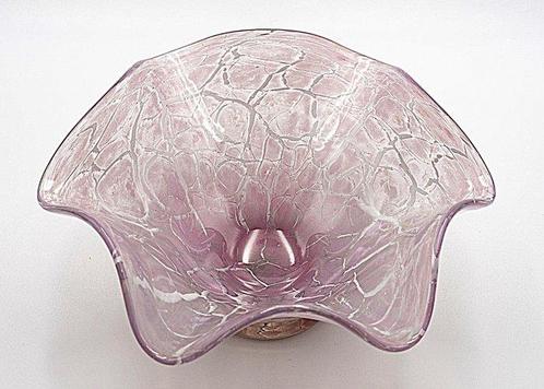 WMF. - Karl Wiedman Ikora Art Deco Glass Bowl 1930, 22 cm, Antiek en Kunst, Antiek | Glaswerk en Kristal