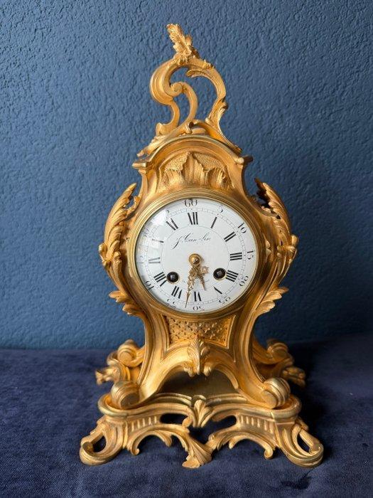 Klok Louis XV Brons - 1850-1900, Antiquités & Art, Antiquités | Horloges