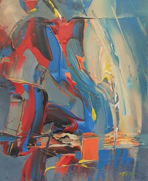 Janusz Kik (1956) - Smear (Frottis), Antiquités & Art, Art | Peinture | Moderne