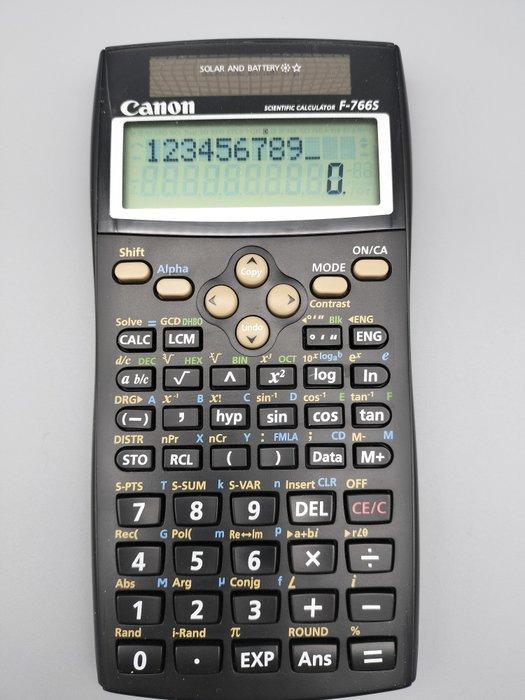 Canon - Rekenmachine - 2000-2010 - F766S Scientific, Games en Spelcomputers, Spelcomputers | Overige Accessoires
