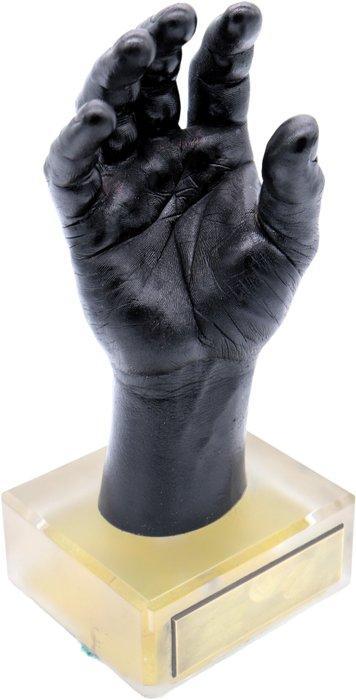 Sculpture, grande mão - 28.5 cm - acrylique / résine