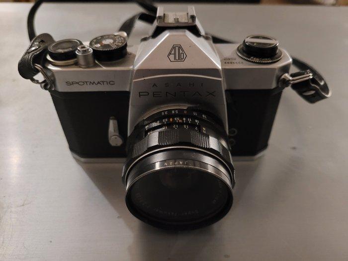 Asahi Pentax Spotmatic SP + Super-Takumar 3,5/35mm - M42 |, Audio, Tv en Foto, Fotocamera's Analoog