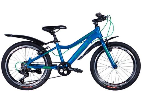 FORMULA Blackwood AM 20 Inch 29 cm Junior 7V V-Brakes Blue, Vélos & Vélomoteurs, Vélos | VTT & Mountainbikes, Enlèvement ou Envoi