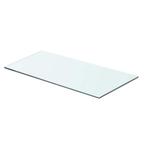 vidaXL Wandschap transparant 60x25 cm glas, Huis en Inrichting, Kasten | Wandmeubels, Verzenden, Nieuw