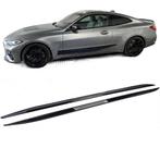 Sideskirts Aanzet Glans Zwart BMW G22 G23 M-Pakket B9881, Auto-onderdelen, Nieuw, Links, BMW