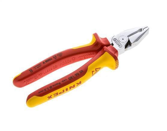 Knipex Power Pince Combinée 180 mm Testée VDE jusquà 1000V, Doe-het-zelf en Bouw, Gereedschap | Handgereedschap, Verzenden