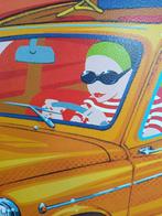 Arly Jones - Vacaciones en Fiat/Seat 600 - Pop Art Latino