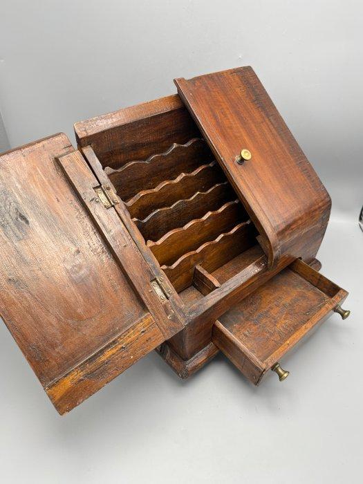 Ladekast - Hout - Unieke post brievenkast, Antiek en Kunst, Curiosa en Brocante