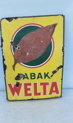 Tabak Welta - Enseigne en émail - Émail