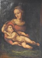 Da Raffaello (XIX) - Madonna con Bambino