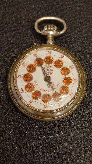 LA FOULE - Echapment Roskopf  - Orologio da Taschino -, Handtassen en Accessoires, Horloges | Heren