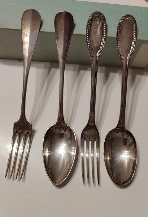 Cuillère (4) - Argent, Antiquités & Art, Antiquités | Argent & Or