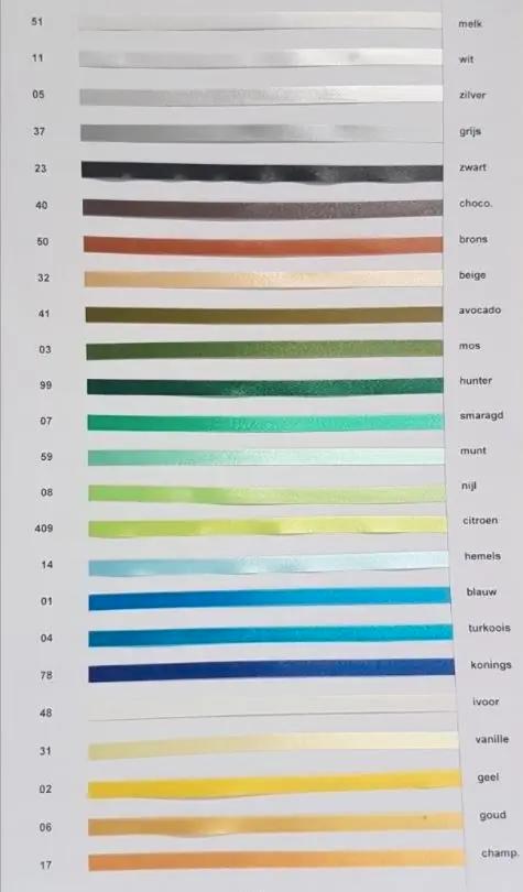 Krullint Cadeaulint 11 Wit Pearl 10 mm rol 250 meter, Huis en Inrichting, Woonaccessoires | Kunstplanten en Kunstbloemen, Nieuw