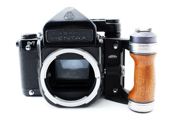 Pentax 6x7 Mirror Up Medium Format Body + Grip, Audio, Tv en Foto, Fotocamera's Analoog