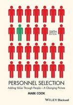 Personnel Selection 9781118973585 Mark Cook, Boeken, Verzenden, Gelezen, Mark Cook