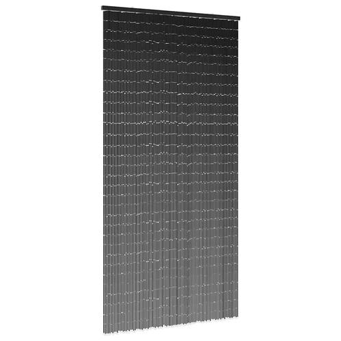 vidaXL Insectengordijn 100x200 cm bamboe donkergrijs, Doe-het-zelf en Bouw, Deuren en Vliegenramen, Nieuw, Verzenden