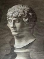 Italiaanse school (XIX) - Buste van een Romeinse god, Antiek en Kunst