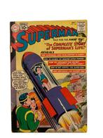 Superman (1939 Series) # 146 Life Story of Superman! - 1