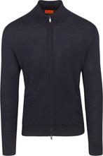 Suitable Cardigan Merino Navy maat Maat 52/54 (L) Heren, Maat 52/54 (L), Nieuw, Suitable, Verzenden
