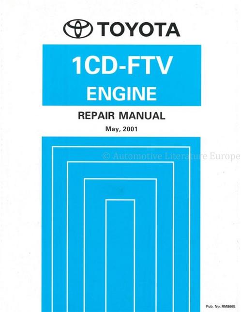 2001 TOYOTA AVENSIS VERSO | PICNIC 1CD-FTV MOTOR, Auto diversen, Handleidingen en Instructieboekjes
