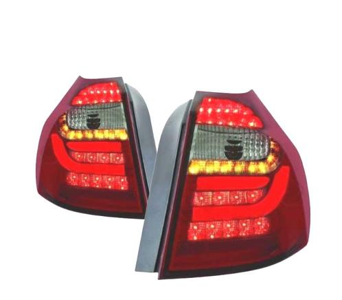 FEUX ARRIÈRE POUR BMW SÉRIE 1 E87 04-07 LED ROUGE CHROMÉ, Autos : Pièces & Accessoires, Éclairage, Envoi