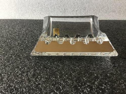 Kristal Kriola - Architetto Taddei - Asbak - .800 zilver -, Antiek en Kunst, Curiosa en Brocante