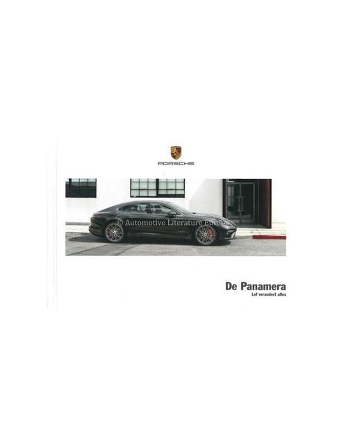 2018 PORSCHE PANAMERA HARDCOVER BROCHURE NEDERLANDS, Boeken, Auto's | Folders en Tijdschriften