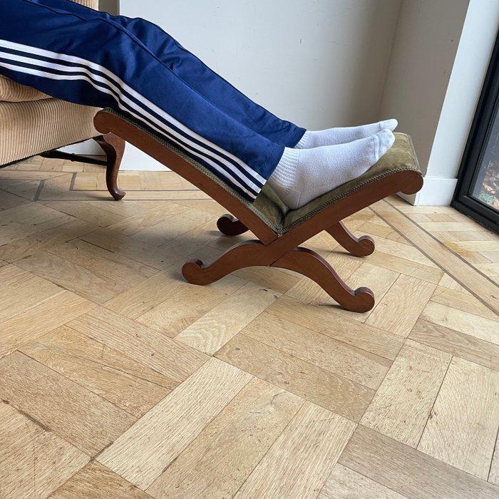Foot Stool - Salontafel - Hout, Mahonie, Antiek en Kunst, Curiosa en Brocante