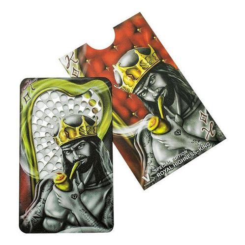 Card Kruidengrinder - King, Collections, Articles de fumeurs, Briquets & Boîtes d'allumettes, Envoi