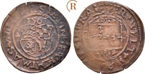 Rechenpfennig Stuttgart 1561 Wuerttemberg: Christoph, 155..., Postzegels en Munten, Penningen en Medailles, Verzenden