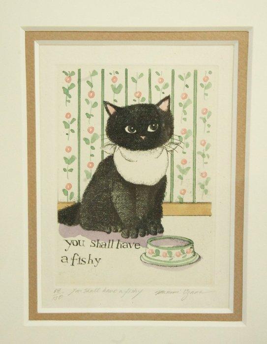 Beperkte editie ets — You Shall Have a Fishy - Papier -, Antiek en Kunst, Antiek | Overige Antiek