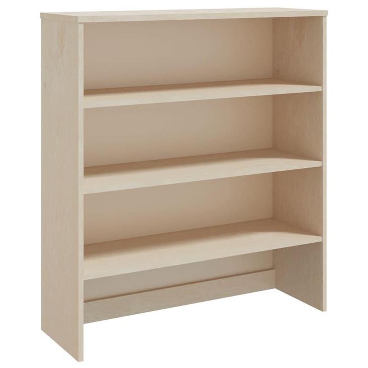 Houten Opzetkast HAMAR 90x30cm Honing | 61% Korting | Twe..., Huis en Inrichting, Kasten | Vitrinekasten, 25 tot 50 cm, Met plank(en)