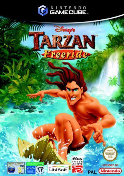 Disneys Tarzan Freeride-Standaard (GameCube) Gebruikt, Games en Spelcomputers, Games | Nintendo GameCube, Ophalen of Verzenden