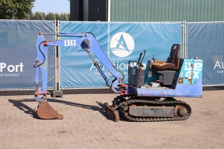 Veiling: Minigraver Ihi IS-12GX Diesel, Zakelijke goederen, Machines en Bouw | Kranen en Graafmachines, Ophalen
