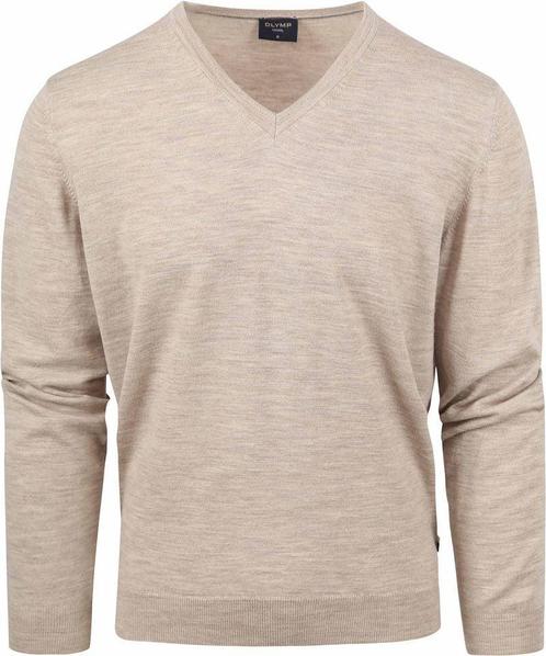 Olymp Casual Trui Wol Beige maat Maat 52/54 (L) Heren, Kleding | Heren, Truien en Vesten, Beige, Nieuw, Maat 52/54 (L), Verzenden