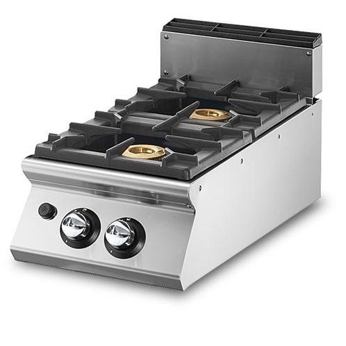 Gasfornuis | Top | 2 branders | 9.2kW | Branders in, Zakelijke goederen, Horeca | Keukenapparatuur, Nieuw in verpakking, Verzenden